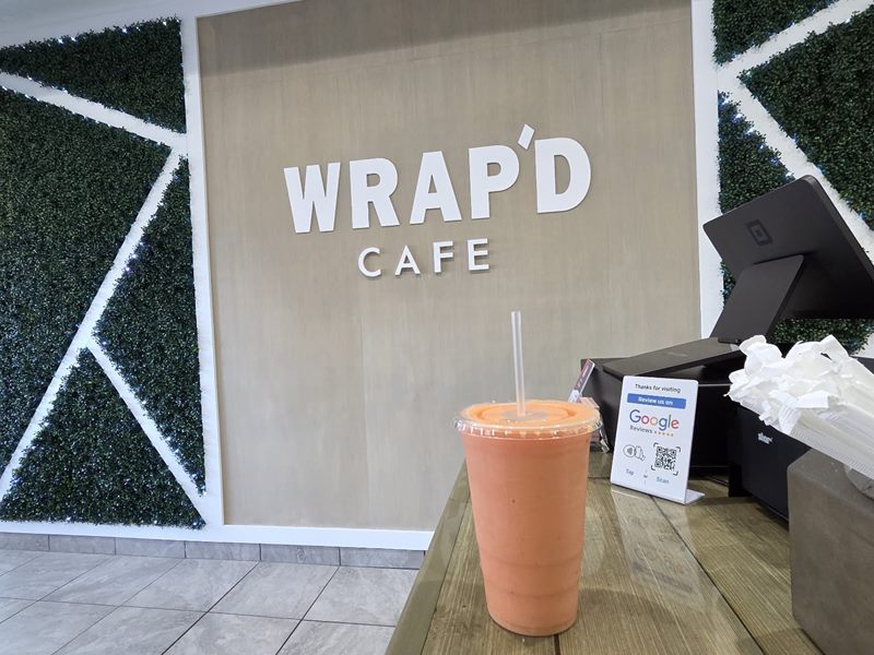 Wrap'd Cafe interior